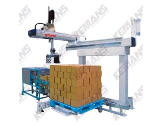 Take out Sprue Cut Pallet Changer Automation System