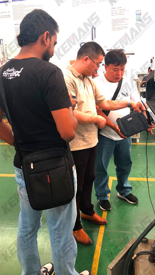 Customer Visit KEMANS factory(图1)